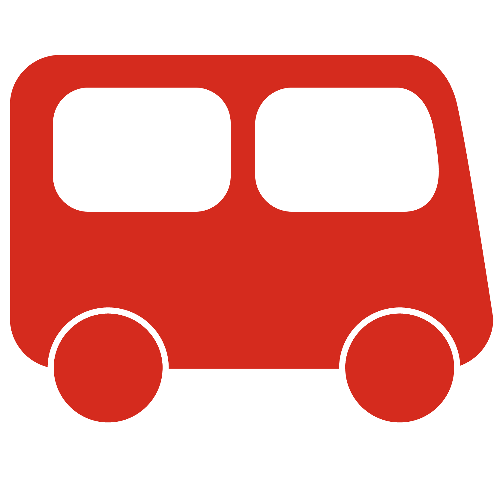 Transportation Icon graphic of a vehicle