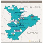 Locations of Proposed Bond Projects
