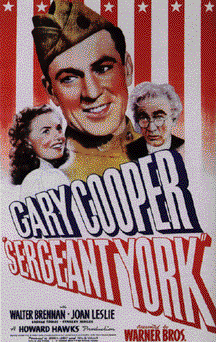 Poster del film di Sargaent York