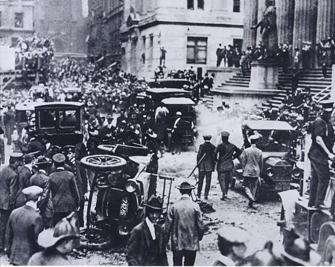 Bombă pe Wall Street, 1920