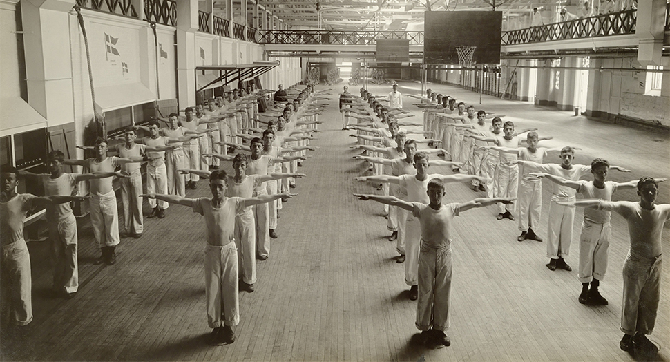 Sailors Training @ Aquidneck Island, Newport, Rhode Island, aprilie 1917