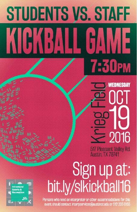 Kickball poster