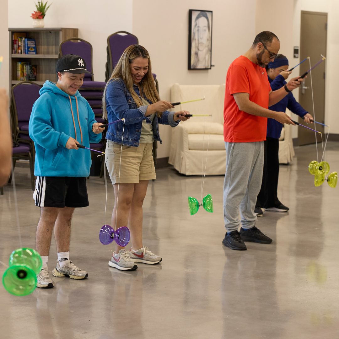 Diabolo Workshop 1 AAPI Heritage Month 2026. AAPI Arts & Crafts. Saturday, May 2, 2026. 1-1:30 p.m., ACC Highland, TCHT Center