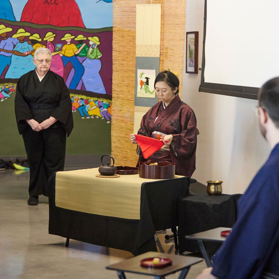Japanese Tea Ceremony 1 AAPI Heritage Month 2026. AAPI Arts & Crafts. Saturday, May 2, 2026. 1-1:30 p.m., ACC Highland, TCHT Center