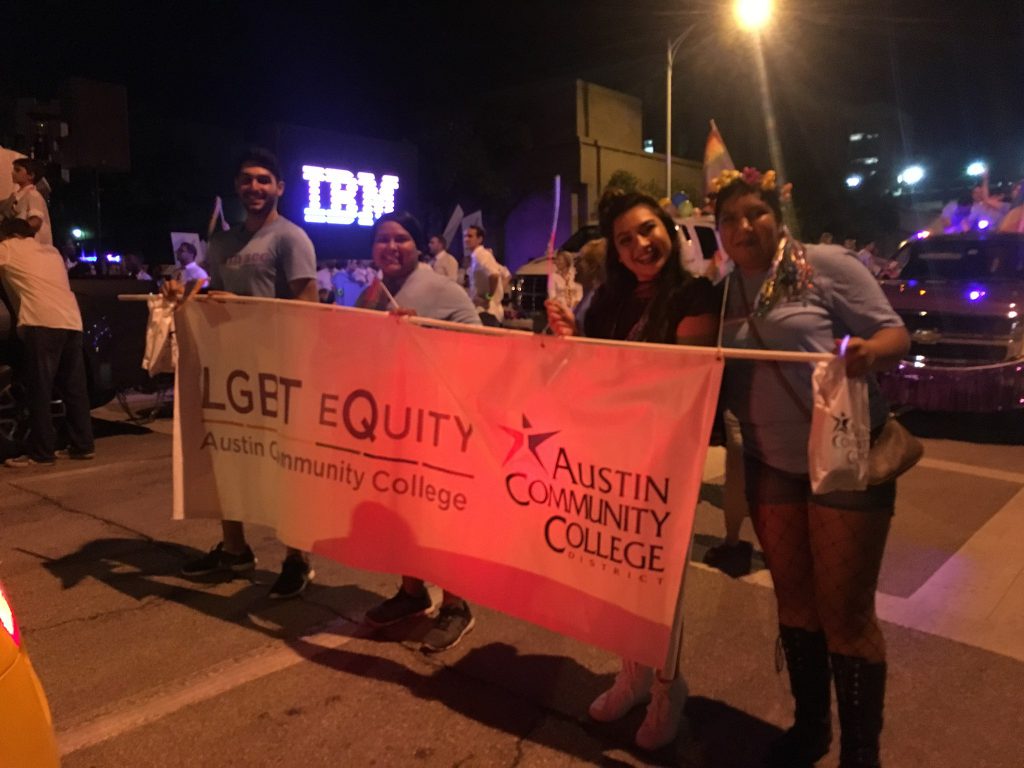 Pride Parade: Walking with LGBT eQuity Banner