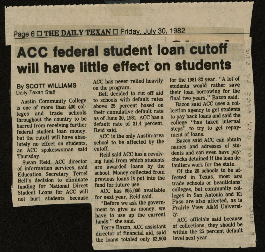 National Direct Student Loan Program