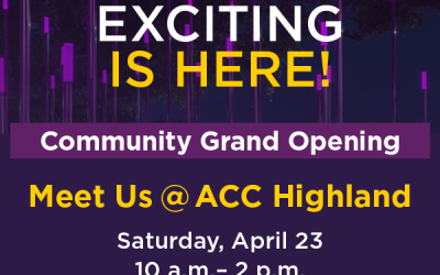 Join us for the Highland Campus Grand Opening!