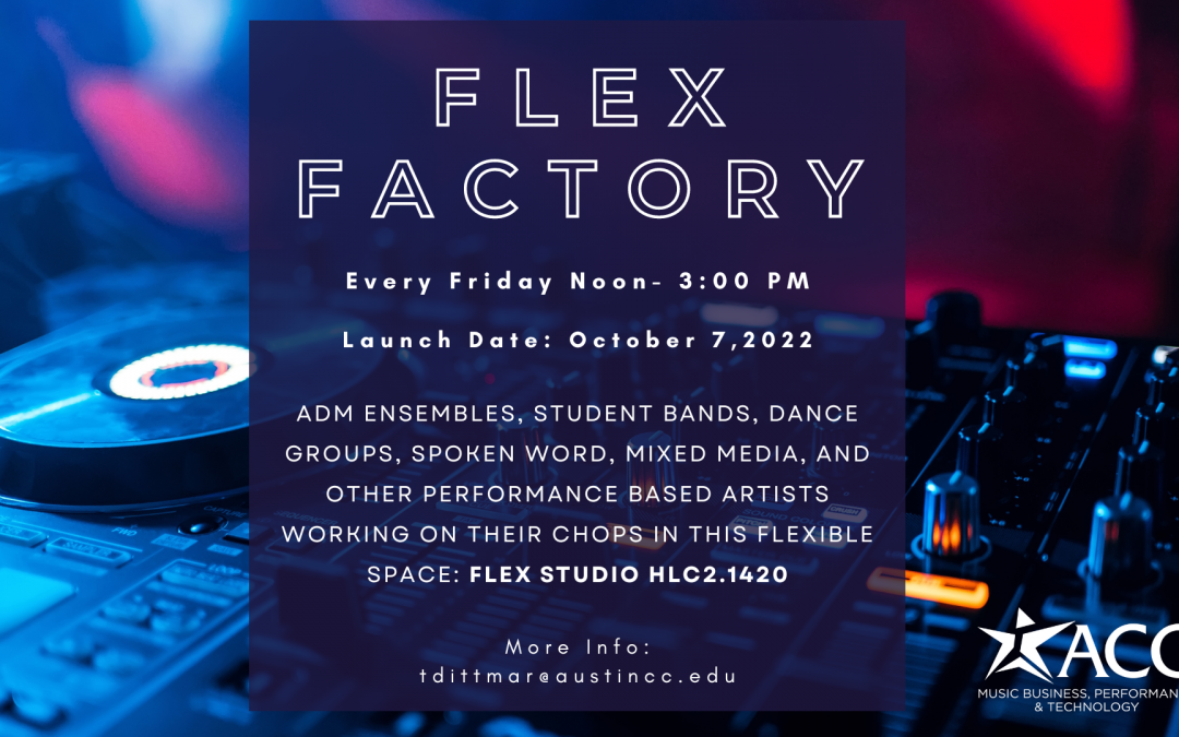 Coming in October: Flex Factory