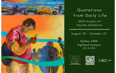 Quotations from Daily Life:  2022 Studio Art Faculty Exhibition