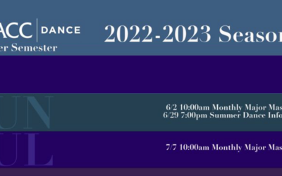 Dance: 2022-2023 season