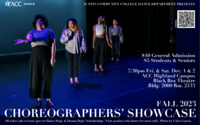 Fall 2023 Choreographers’ Showcase: Friday and Saturday, December 1 & 2
