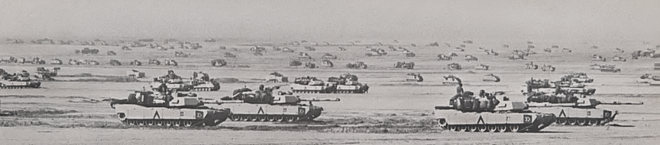 3rd Armored Division in Northern Saudi Arabia, 1991