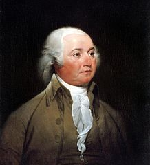 John Adams, by John Trumbull, 1792-93, White House Blue Room