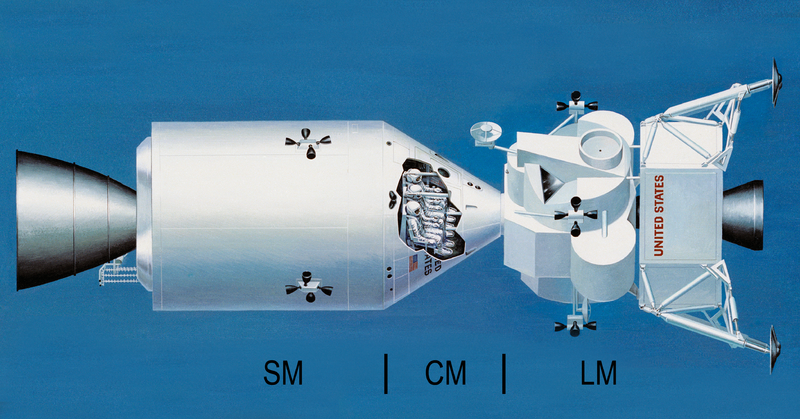 Apollo CMS-LM Spacecraft