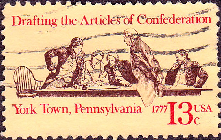 1977 Articles of Confederation Bi-Centennial Stamp, USPS