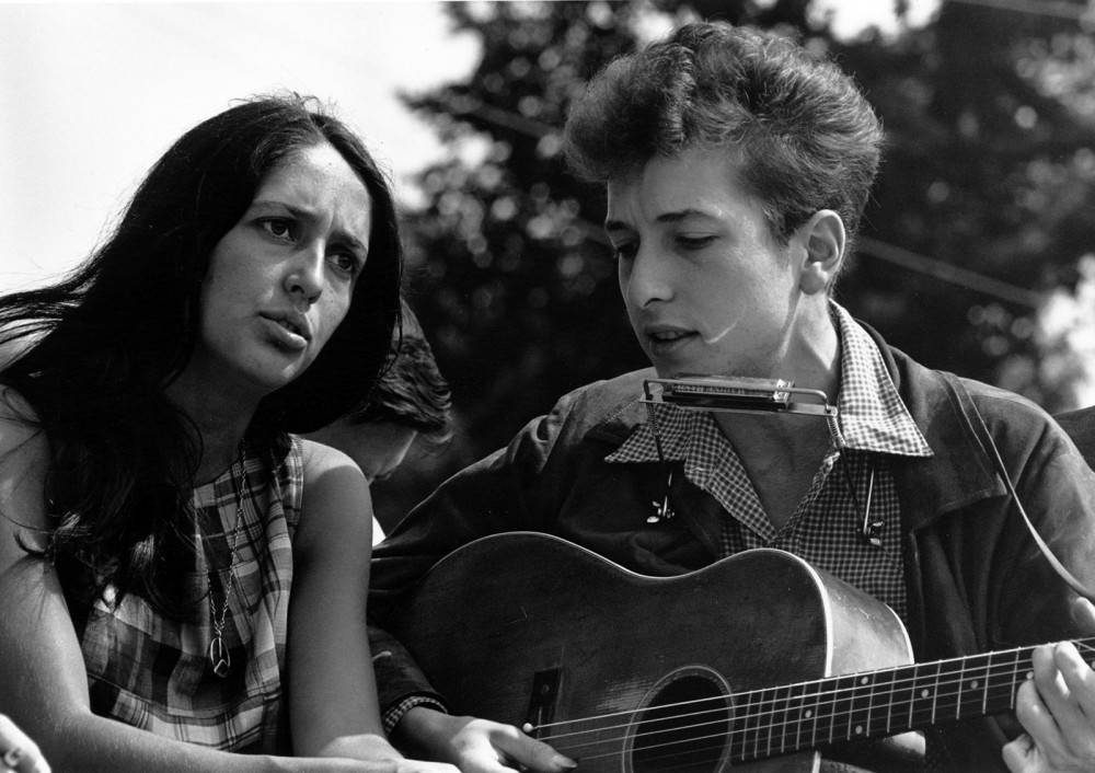 Joan Baez & Bob Dylan @ March on Washington, 1963