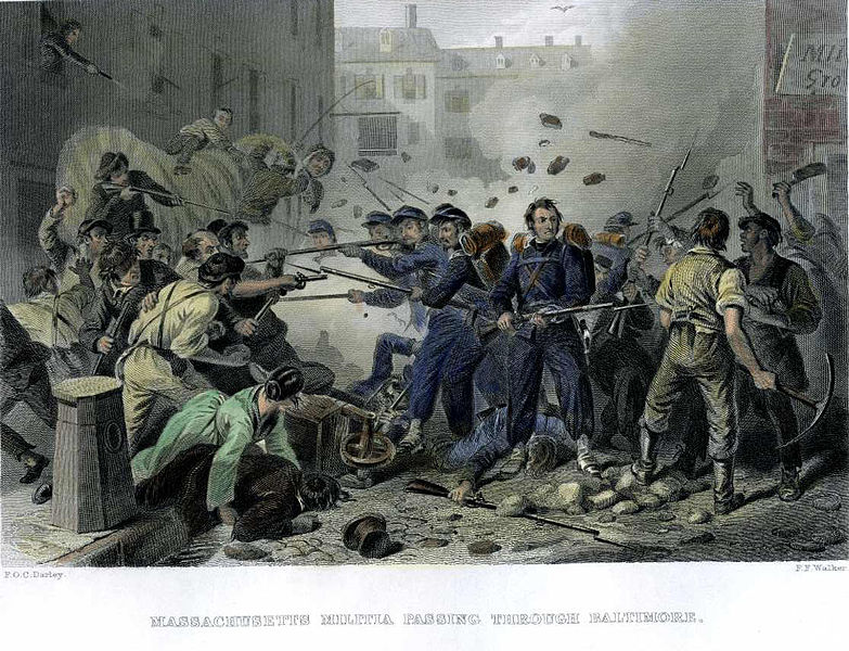 Baltimore Riot, 1861