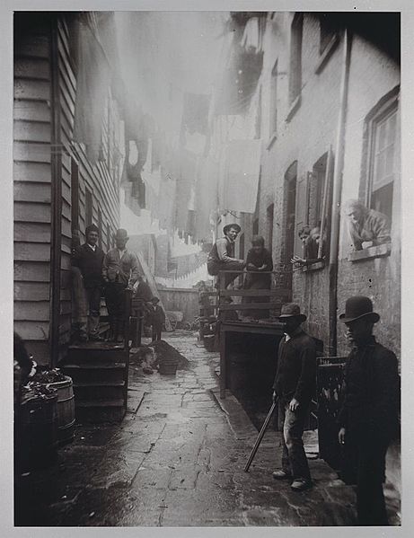 Bandit Roost by Jacob Riis
