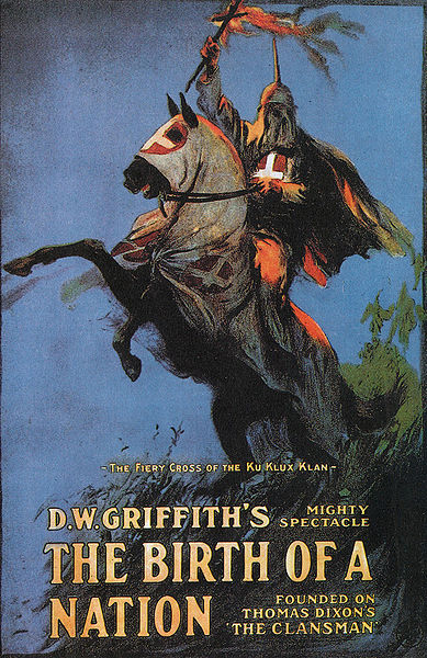 Birth of a Nation Movie Poster, 1915