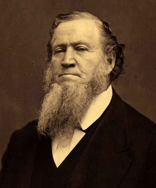 Brigham Young, Photo by Charles William Carter, Utah State Archives