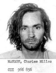 Charles Manson Booking Photo