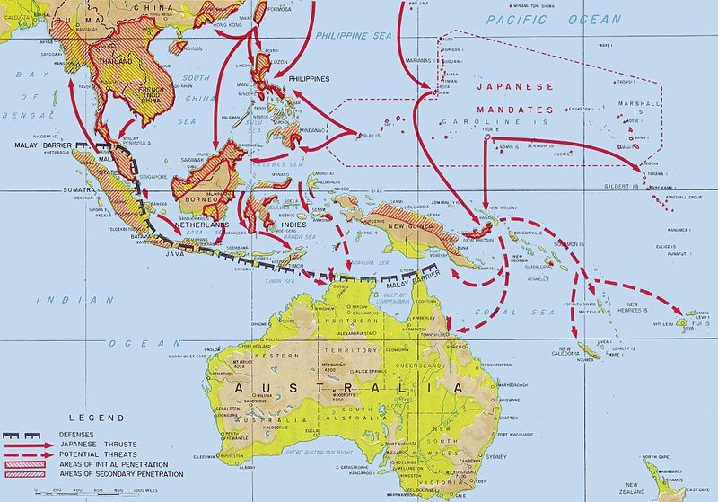 Pacific War: Japanese Advances 12.41-5.42