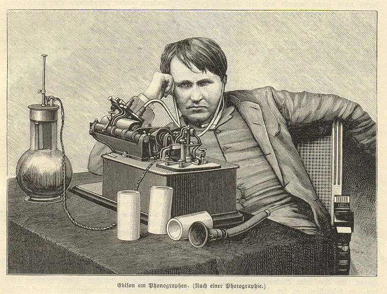 Thomas Edison, Stein der Weisen 1889