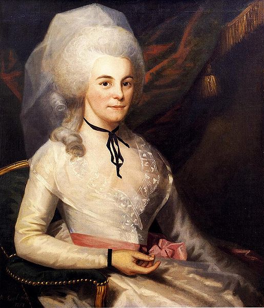 Portrait of Mrs. Alexander Hamilton, Ralph Earl (painted while Earl was in jail), Museum of the City of New York