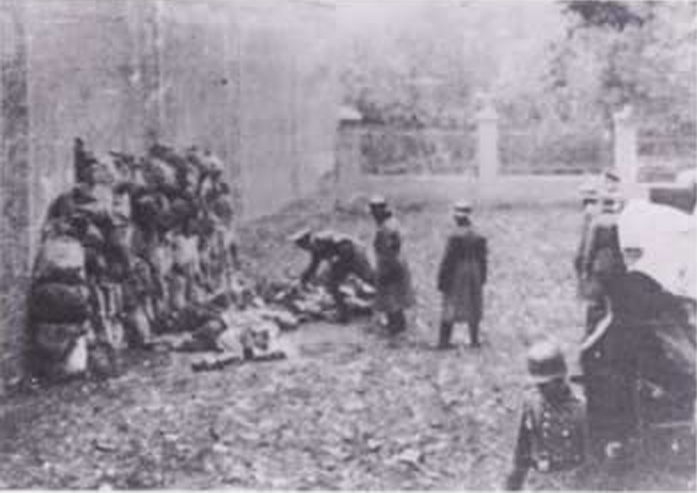 Execution of Poles by German Troops, 1939