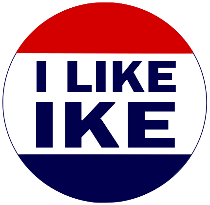 "I Like Ike" Button, 1952