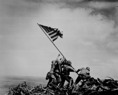 Second, More Famous, Iwo Jima Flag Raising