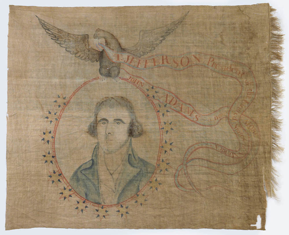 Jefferson 1800 Banner, Smithsonian Museum of American History