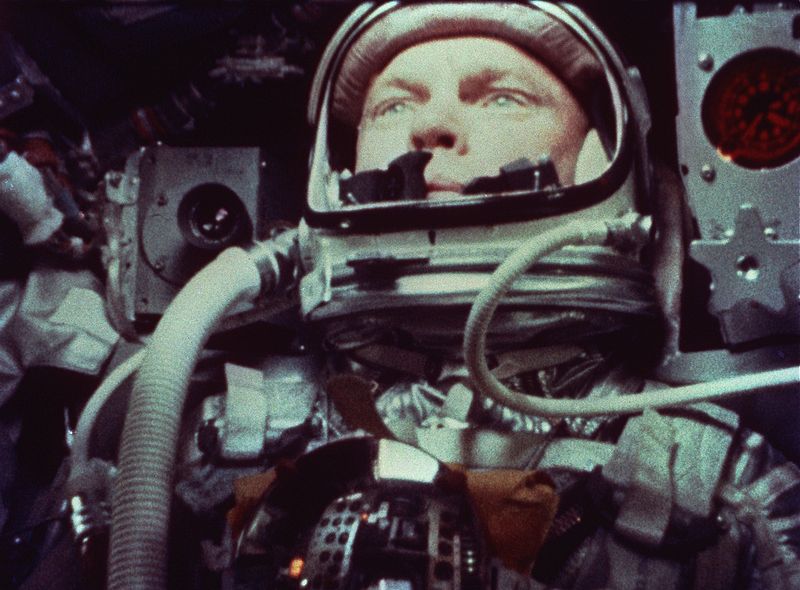 John Glenn, 1962, NASA Photo