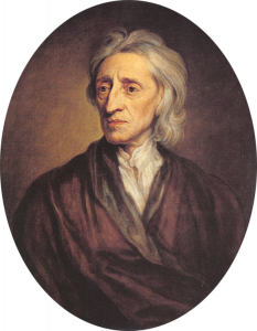 Portrait of John Locke, Sir Godfrey Kneller, 1697, Collection of Sir Robert Walpole, Houghton Hall, 1779