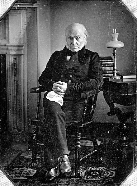John Quincy Adams, Copy of 1843 Daguerreotype By Philip Haas, Metropolitan Museum of Art