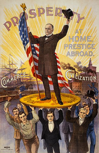 McKinley-Roosevelt Campaign Poster, 1900