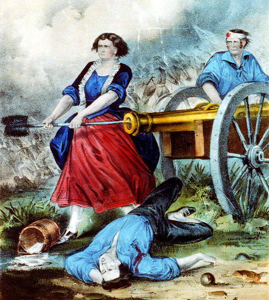 Molly Pitcher, Currier & Ives, Library of Congress