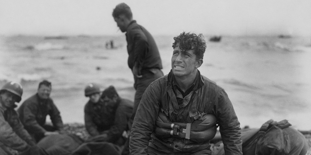 D-Day Rescue Omaha Beach (France), Photo by Walter Rosenblum, Library of Congress