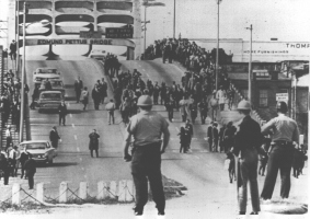 Edmund Pettus Bridge, Selma, Alabama, March 9 1965