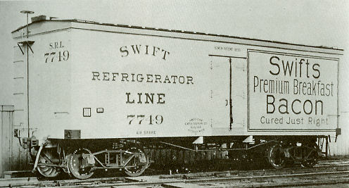 Refrigerator Line Car, 1899