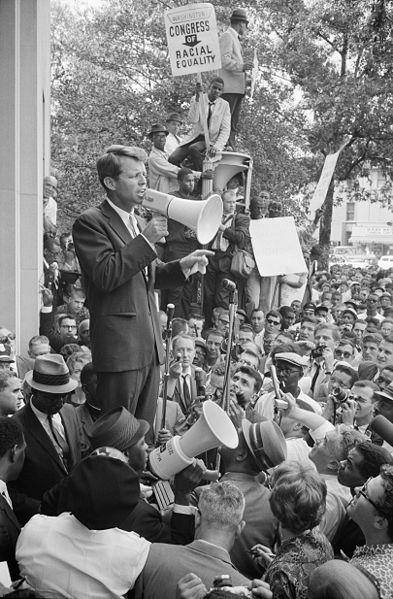 Robert Kennedy Speaking @ CORE Rally @ Justice Department