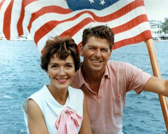 Ronald & Nancy Reagan, 1964