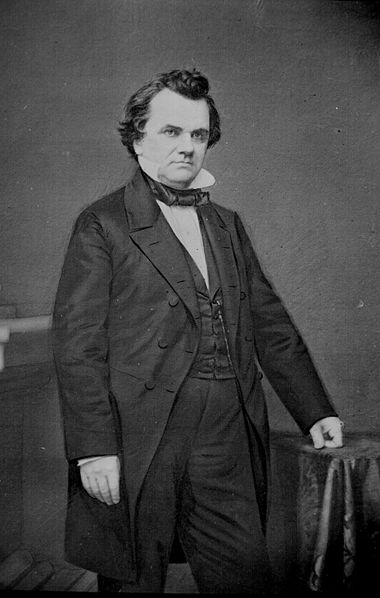 Stephen Douglas, ca. 1855-61, Brady-Handy Photograph Collection, Library of Congress