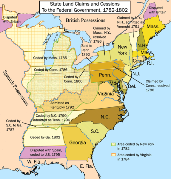 Early U.S. Western Land Claims