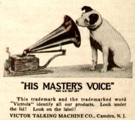 Victor Talking Machine Company Logo, 1921