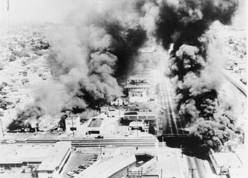 Watts Riots, Los Angeles, 1965