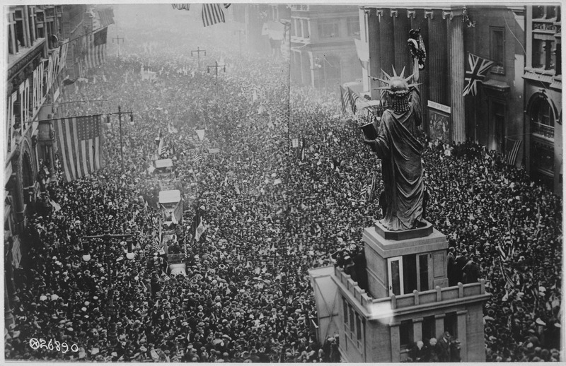 Armistice Day, November 11, 1918, Philadelphia, National Archives
