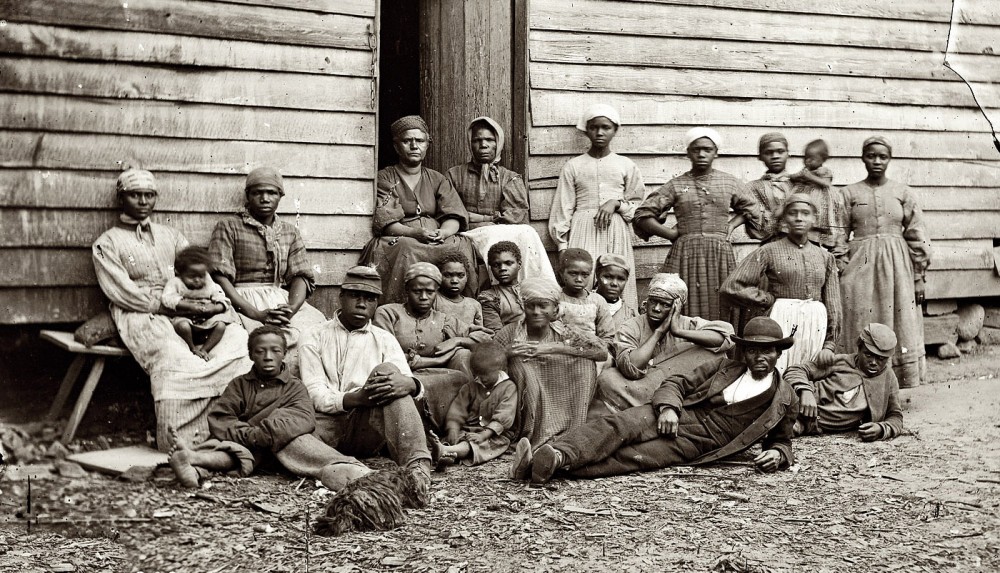 Contraband Slaves @ Cumberland Landing, Virginia , 1862