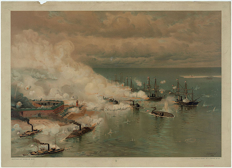 Battle of Mobile Bay, 1864, Julian Davidson