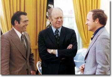 Donald Rumsfeld, Gerald Ford & Dick Cheney